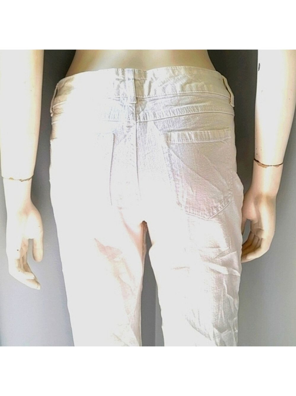 Pure Alfred Sung White Capris